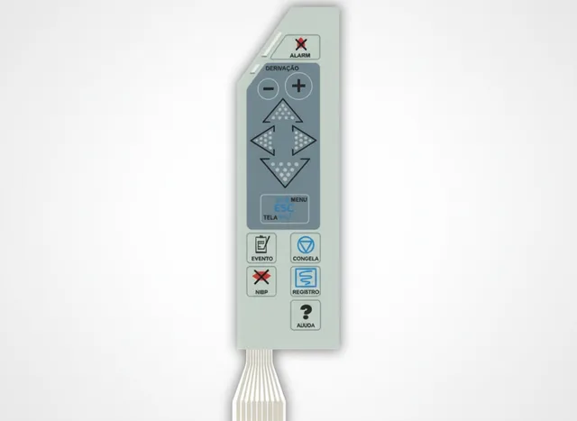 Teclado de Membrana para Monitor Dixtal DX2010