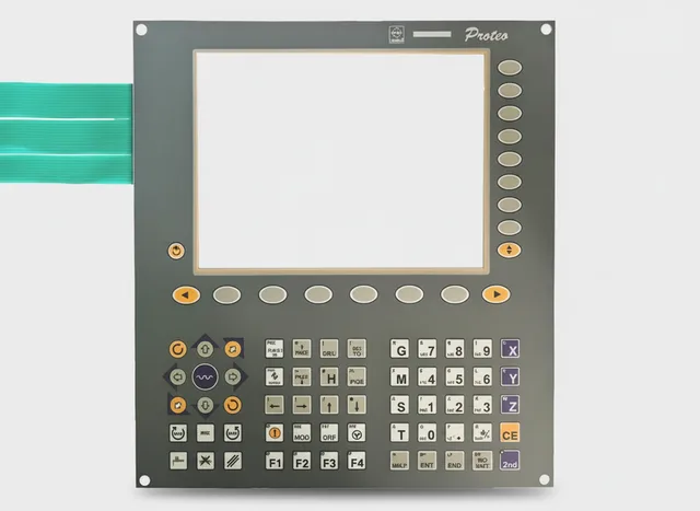Teclado de Membrana para CNC MCS Proteo Vertical