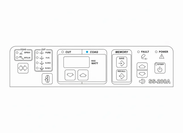Painel de Membrana para Equipamento WEM SS-200A - Vista 2