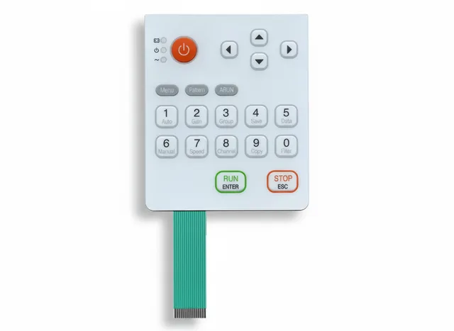 Teclado de Membrana para Eletrocardiógrafo Mediana E30