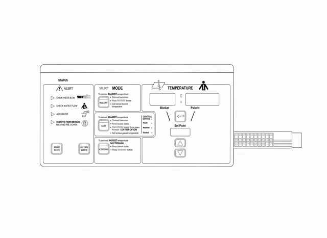 Teclado de Membrana para Aparelho Medi Therm III - Vista 2