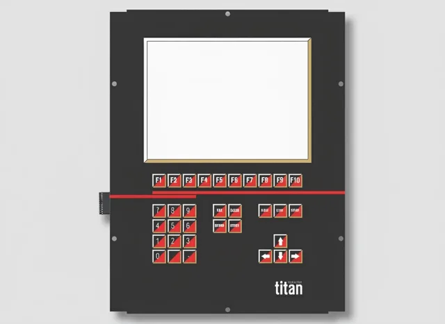 Teclado de Membrana para IHM Maurer Titan