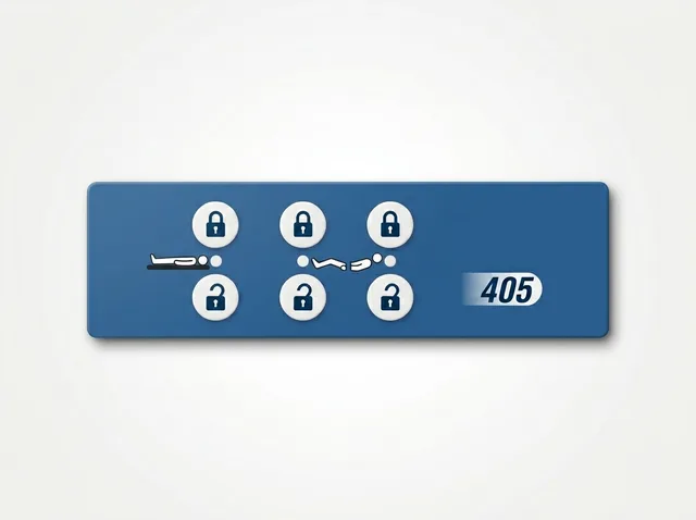 Painel de Membrana para Cama Hospitalar Hill-Rom 405