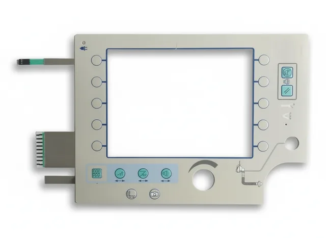 Teclado de Membrana para Ventilador Não Invasivo Respironics BiPAP Vision