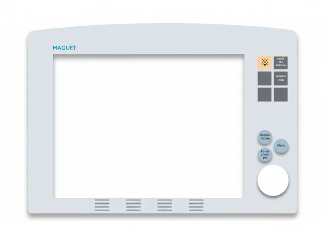 Painel de Membrana para Ventilador Pulmonar Servo-s Maquet