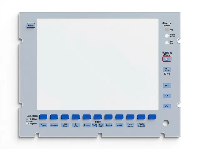 Painel de Membrana para Ventilador Dixtal DX-3012