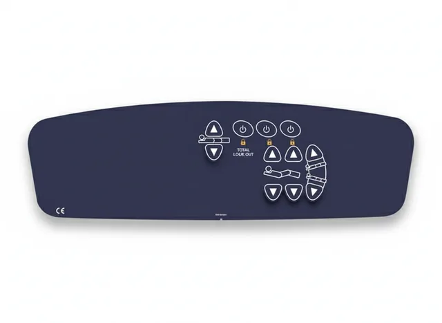 Teclado de Membrana para Cama Hospitalar Stryker GoBed II