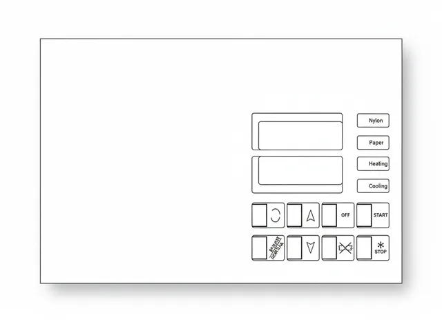 Painel de Membrana para Máquina Piovan - Vista 2