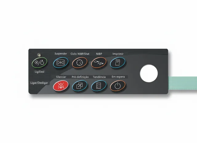 Teclado de Membrana para Monitor Cardíaco Criticare CSI 8100