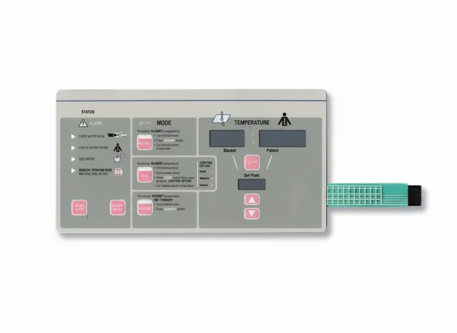 Teclado de Membrana para Aparelho Medi Therm III