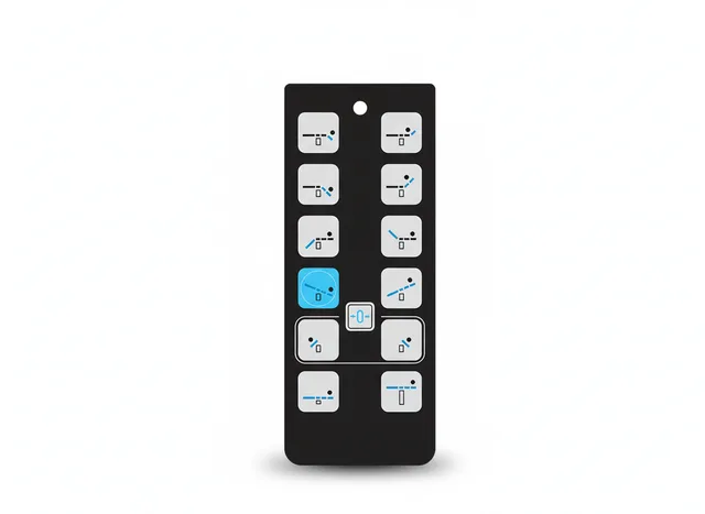 Teclado de Membrana para Mesa Cirúrgica Maquet Alphamaxx