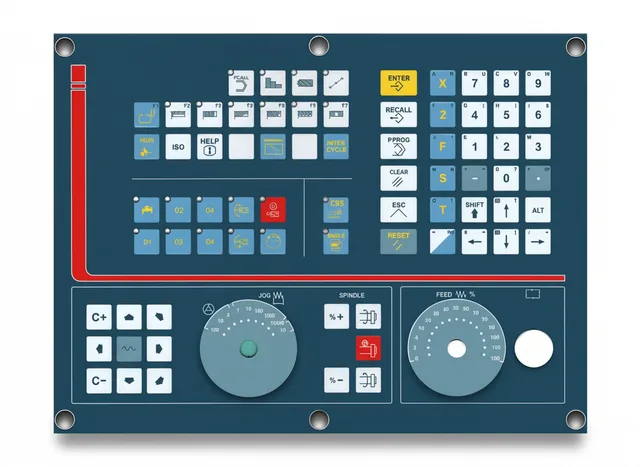Teclado de Membrana para CNC Fagor Op 8055 TC
