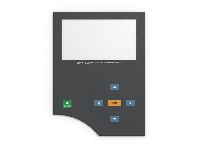 Painel de Membrana para Analisador de Bombas de Infusão Fluke IDA 4 Plus