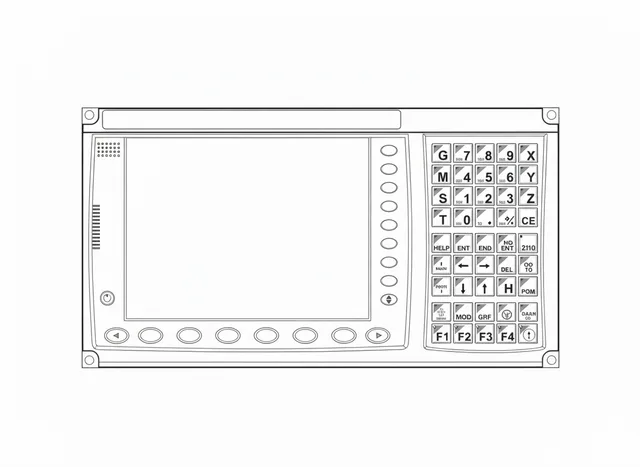 Teclado de Membrana para CNC MCS Proteo - Vista 2