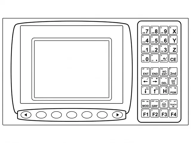 Painel de Membrana para IHM MCS 570 - Tornos Logic Nardini - Vista 2