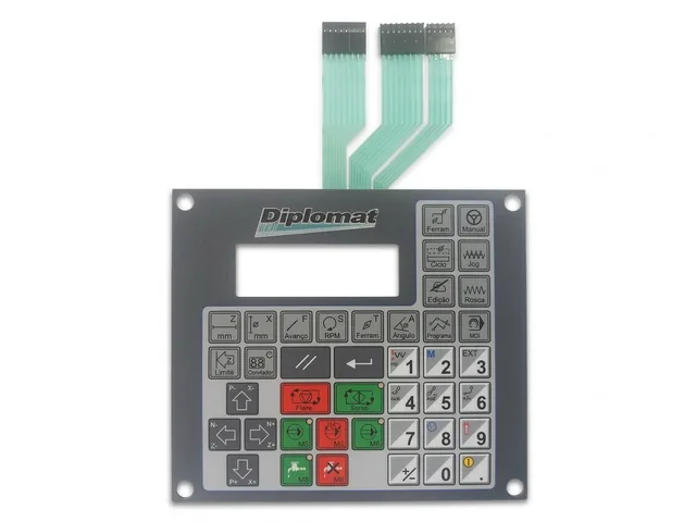 Teclado de Membrana para CNC MCS Diplomat