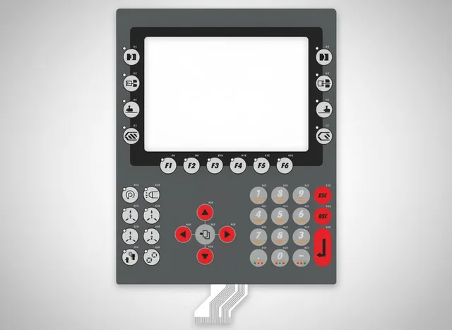 Teclado de Membrana Máquina Sandretto B&R