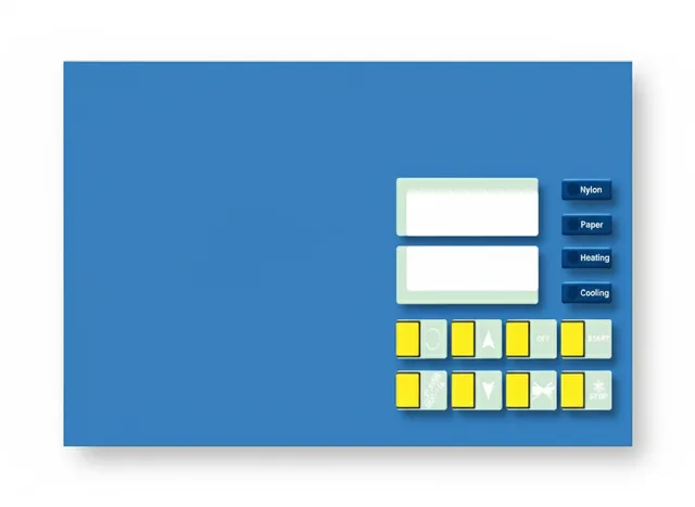 Painel de Membrana para Máquina Piovan