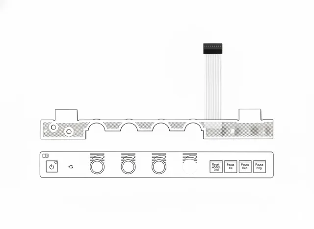 Teclado de Membrana para Ventilador Maquet Servo-s / Servo-i - Vista 2