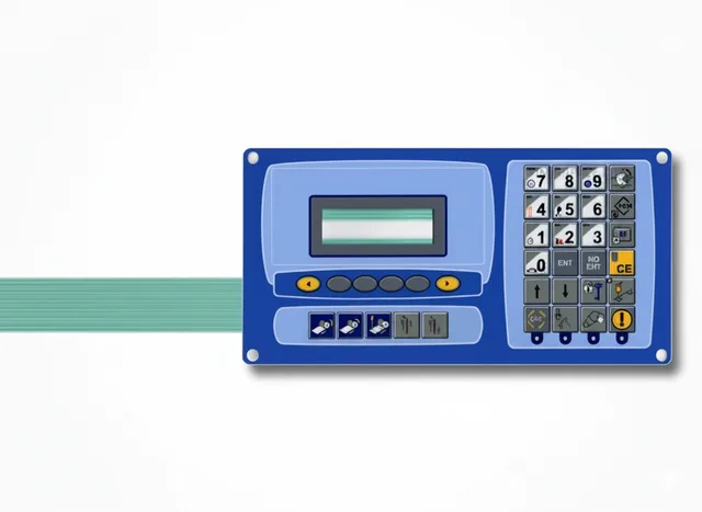 Teclado de Membrana para CNC MCS