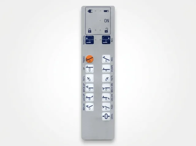 Teclado de Membrana para Controle Maquet