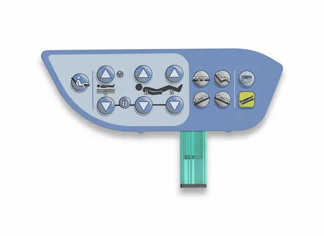 Teclado de Membrana para Cama Hill-Rom