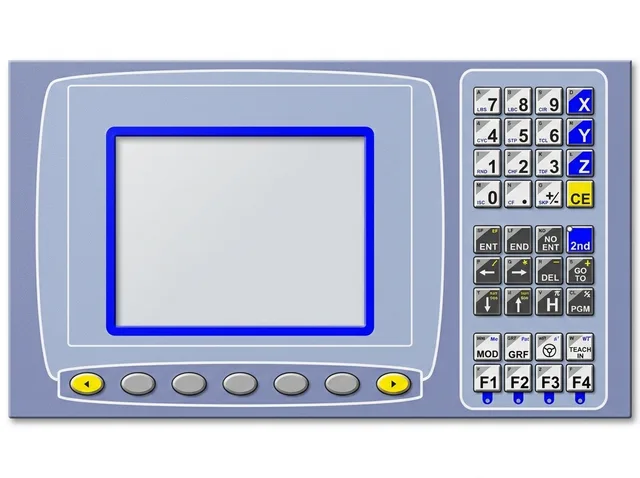 Painel de Membrana para IHM MCS 570 - Tornos Logic Nardini