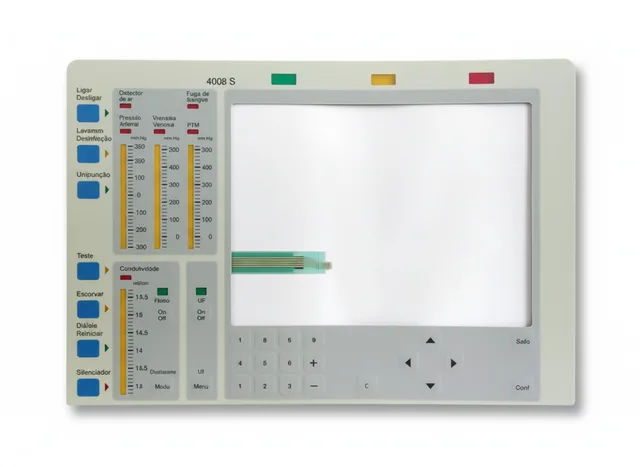 Teclado de Membrana para Máquina de Hemodiálise Fresenius 4008S