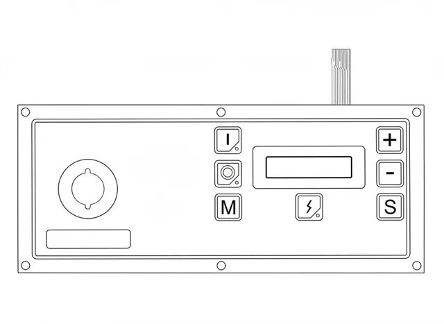 Teclado de Membrana para Túnel SmiPack - Vista 2