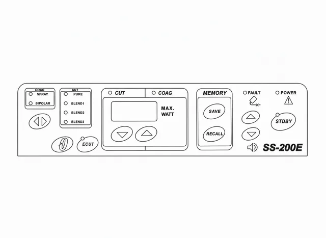 Painel de Membrana para Equipamento WEM SS-200E - Vista 2