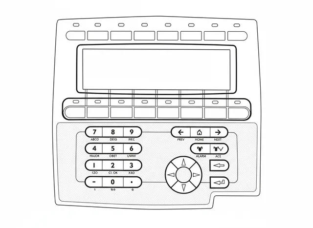 Teclado de Membrana para IHM Beijer E1032 HMI PLC - Vista 2