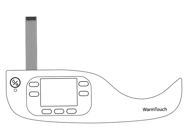 Teclado de Membrana para Unidade de Aquecimento COVIDIEN WarmTouch - Vista 2