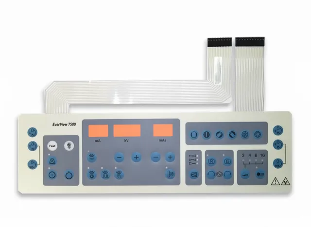 Teclado de Membrana para Arco Cirúrgico GE OEC EverView 7500