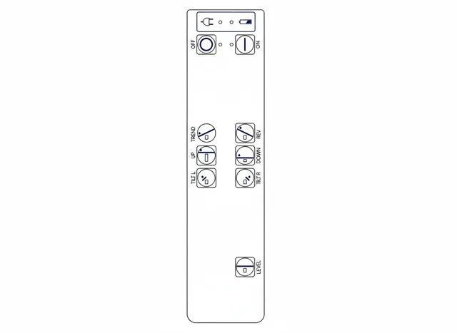 Painel de Membrana para Controle Maquet - Vista 2
