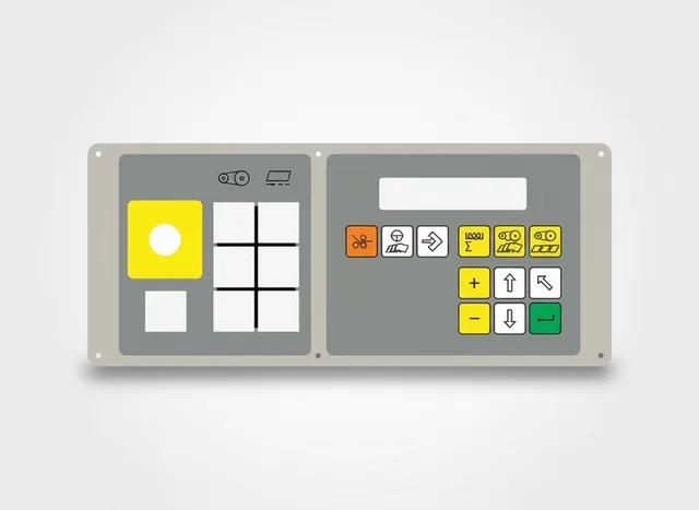 Teclado de Membrana para Máquina Stahl Digital TD 56
